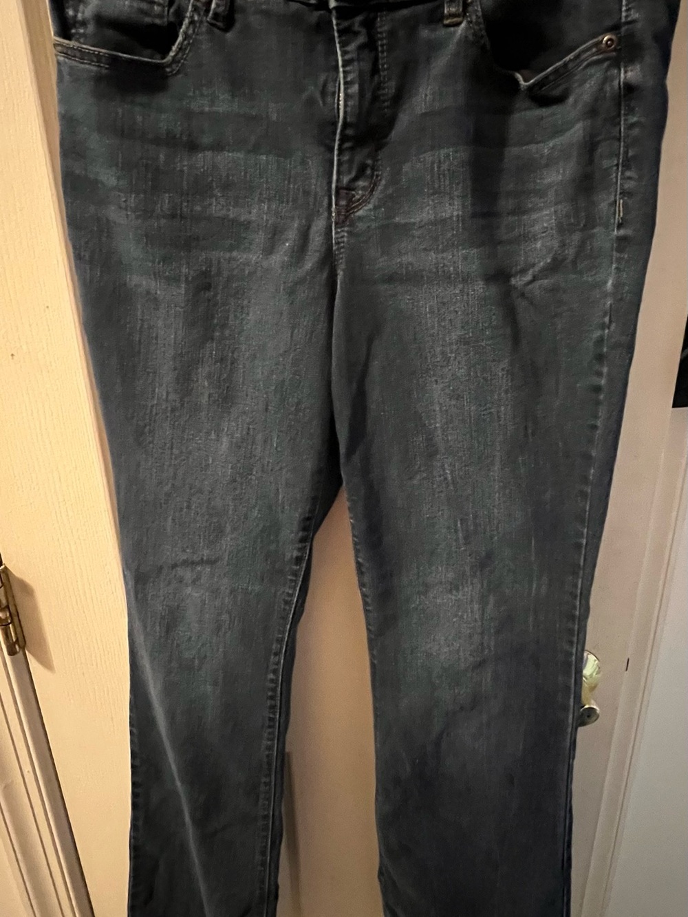 Classic Dark Wash Boot Leg Jeans